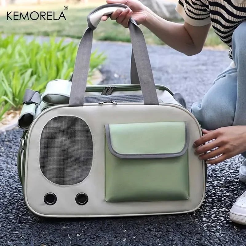 1Pcs Portable Pet Carrier Cat Bag For Cats And Dogs Ideal For Travel And Outdoor Activities Suitable For Cats And Small Dogs - Furbury