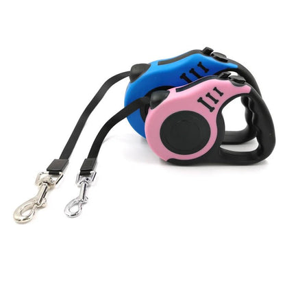 3 Meters 5 Meters Retractable Dog Leash Pet Leash Traction Rope Belt Automatic Flexible Leash For Small Medium Large Dog Product - Furbury