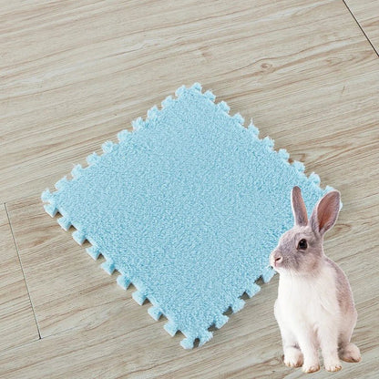 30*30cm 10Pcs Pet Warming Pad EVA Foam Guinea Pig Hamster Soft Sleeping Mat Rabbit Sleeping Mat Blanket Bed Pet Accessories - Furbury