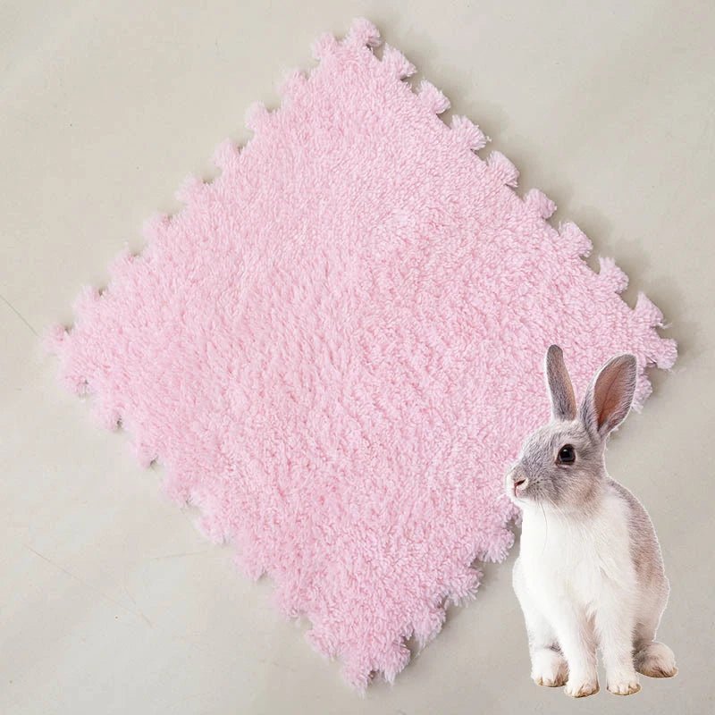 30*30cm 10Pcs Pet Warming Pad EVA Foam Guinea Pig Hamster Soft Sleeping Mat Rabbit Sleeping Mat Blanket Bed Pet Accessories - Furbury