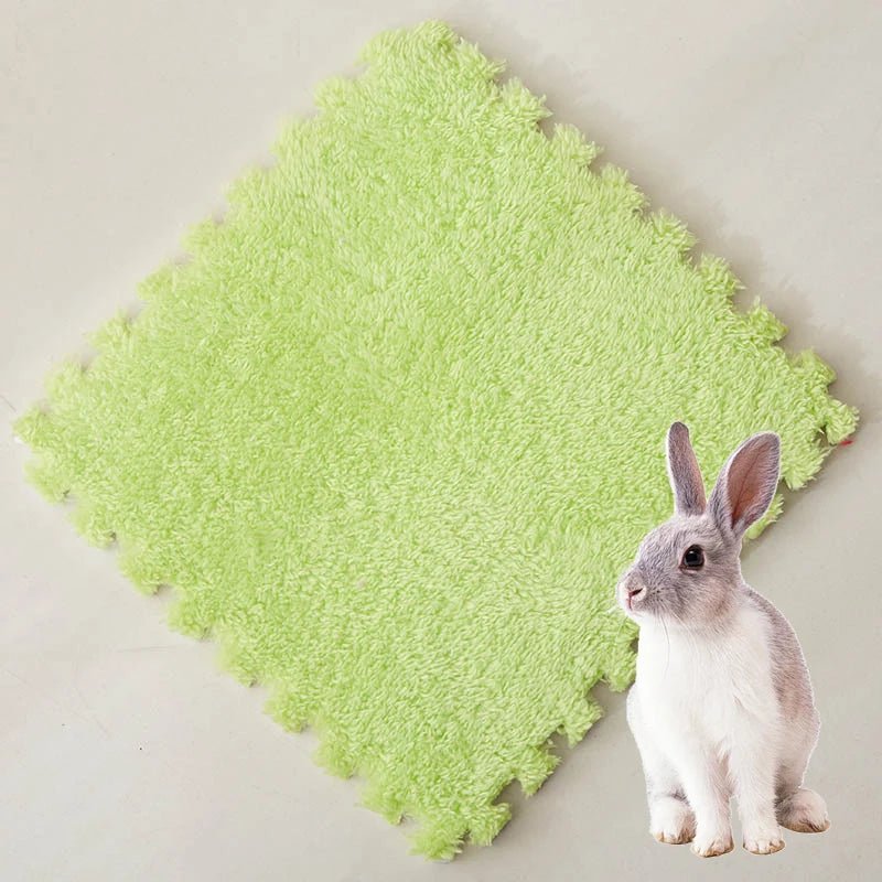 30*30cm 10Pcs Pet Warming Pad EVA Foam Guinea Pig Hamster Soft Sleeping Mat Rabbit Sleeping Mat Blanket Bed Pet Accessories - Furbury