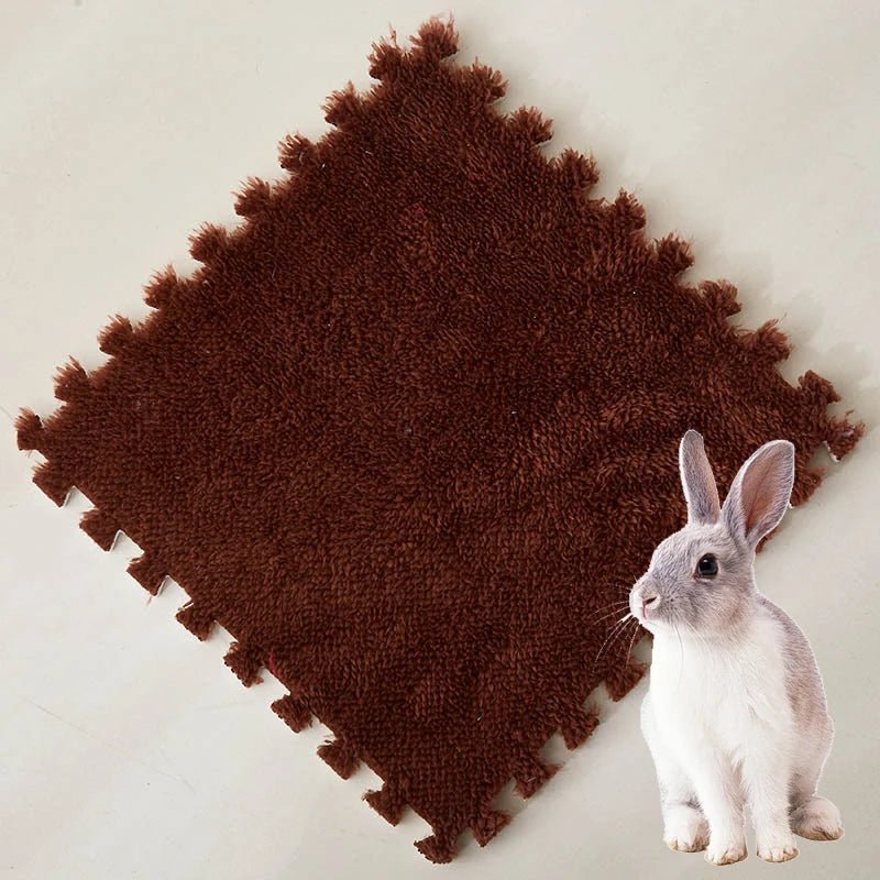 30*30cm 10Pcs Pet Warming Pad EVA Foam Guinea Pig Hamster Soft Sleeping Mat Rabbit Sleeping Mat Blanket Bed Pet Accessories - Furbury