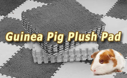 30*30cm 10Pcs Pet Warming Pad EVA Foam Guinea Pig Hamster Soft Sleeping Mat Rabbit Sleeping Mat Blanket Bed Pet Accessories - Furbury