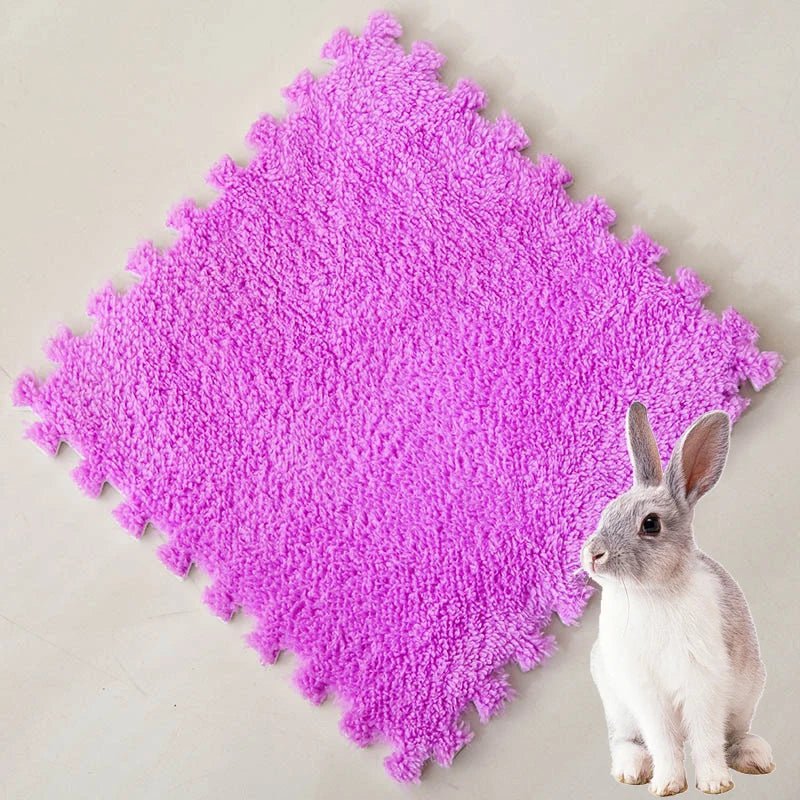 30*30cm 10Pcs Pet Warming Pad EVA Foam Guinea Pig Hamster Soft Sleeping Mat Rabbit Sleeping Mat Blanket Bed Pet Accessories - Furbury