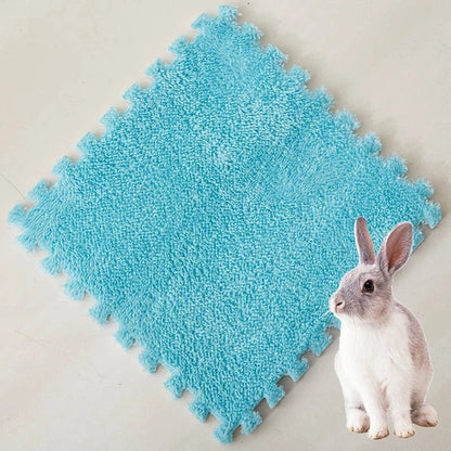 30*30cm 10Pcs Pet Warming Pad EVA Foam Guinea Pig Hamster Soft Sleeping Mat Rabbit Sleeping Mat Blanket Bed Pet Accessories - Furbury