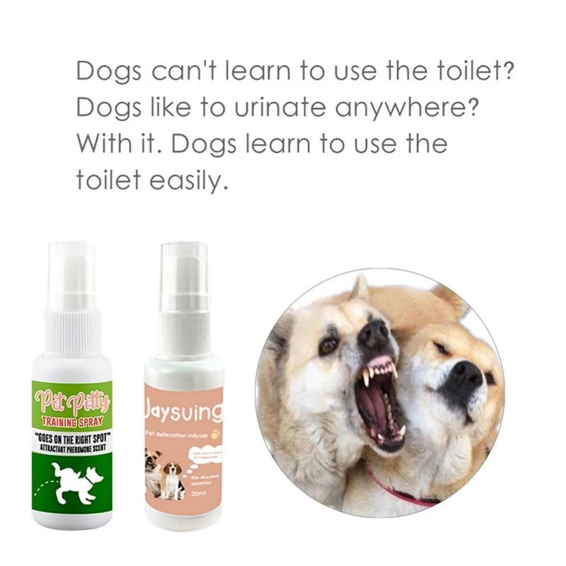 30ml Training Spray Inducer Positioning Defecation Inducer Puppies Training Agent for Dog Puppy Toilet Trainer Pet - Furbury