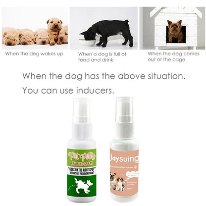 30ml Training Spray Inducer Positioning Defecation Inducer Puppies Training Agent for Dog Puppy Toilet Trainer Pet - Furbury