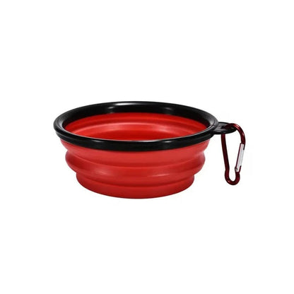 350mL Pet Folding Bowl Dog Supplies Outdoor Travel Portable Bowl Universal Food Bowl for Cats and Dogs Water Bowl - Furbury