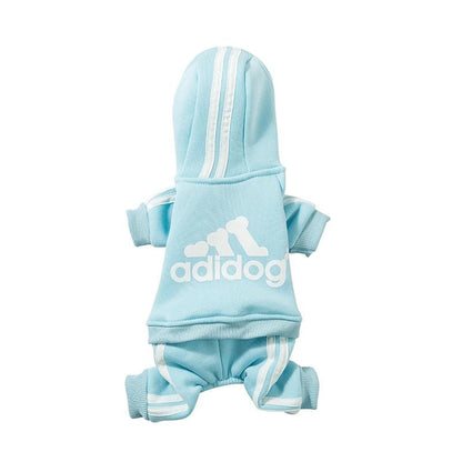 Adidog Clothes Dog Jumpsuit Warm Puppy Pet Clothes For Dog Hoodies Sweatshirt Yorkie French Bulldog Clothing For Dog Coat Jacket - Furbury