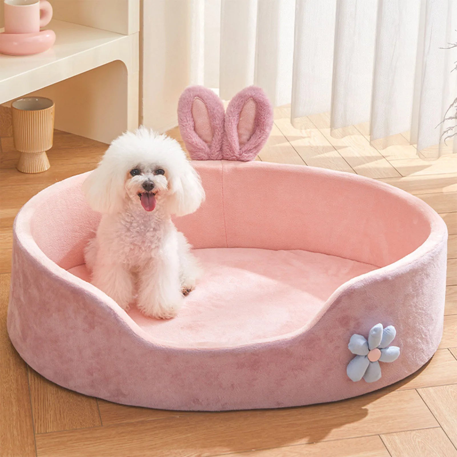 Detachable Pet Bed Pet Bed Detachable Washable Dog Sleeping Bed Soft Comfortable Warm Cat Bed for Four Seasons Soft Pet Bed - Furbury