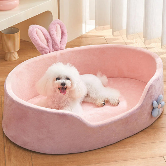 Detachable Pet Bed Pet Bed Detachable Washable Dog Sleeping Bed Soft Comfortable Warm Cat Bed for Four Seasons Soft Pet Bed - Furbury