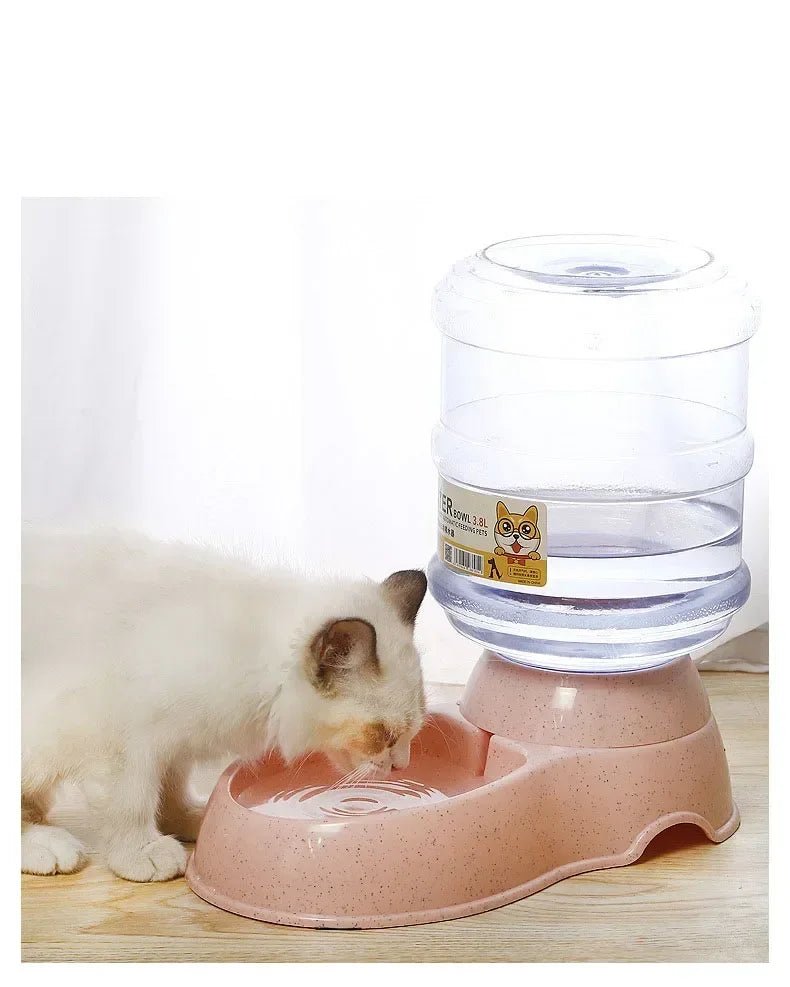 Dog Automatic Feeders Plastic Water Bottle Cat Bowl Feeding and Drinking Dog Water Dispenser Pet Feeding Bowl Pet Supplies - Furbury