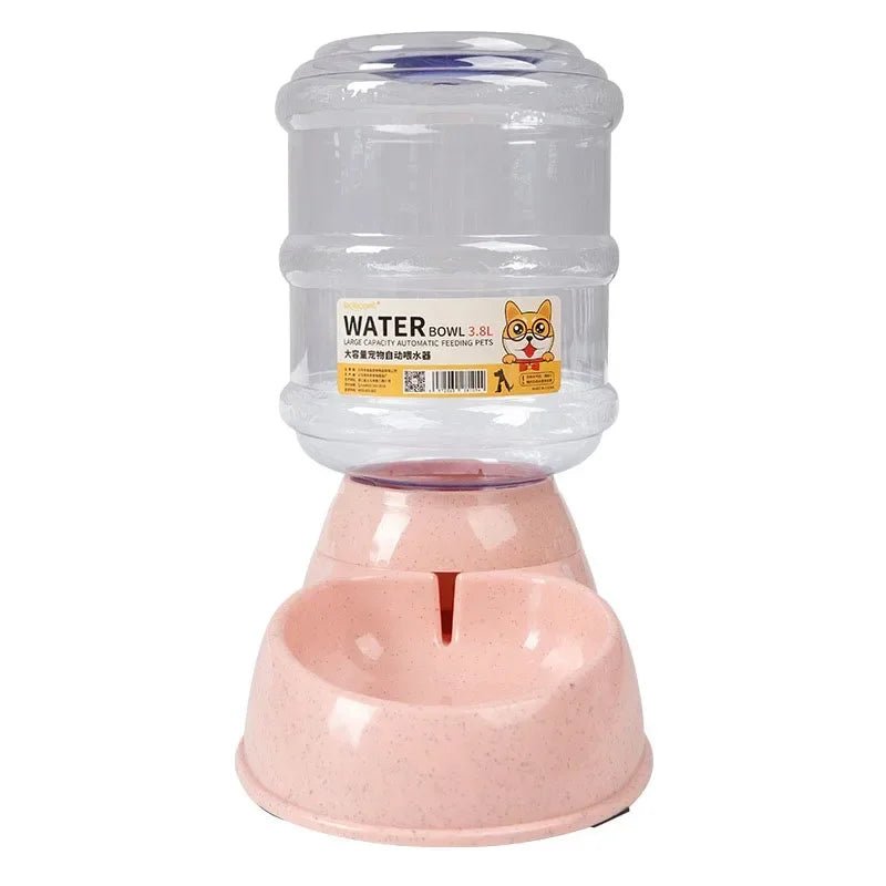 Dog Automatic Feeders Plastic Water Bottle Cat Bowl Feeding and Drinking Dog Water Dispenser Pet Feeding Bowl Pet Supplies - Furbury