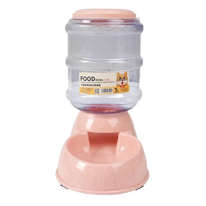 Dog Automatic Feeders Plastic Water Bottle Cat Bowl Feeding and Drinking Dog Water Dispenser Pet Feeding Bowl Pet Supplies - Furbury