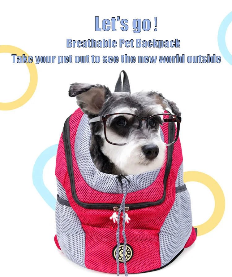 Dog Carrier Bag Pet Dog Transport Backpack For Small Dogs Travel Breathable Dog Carrier Puppy Carrier Pets Carrying Supplies - Furbury