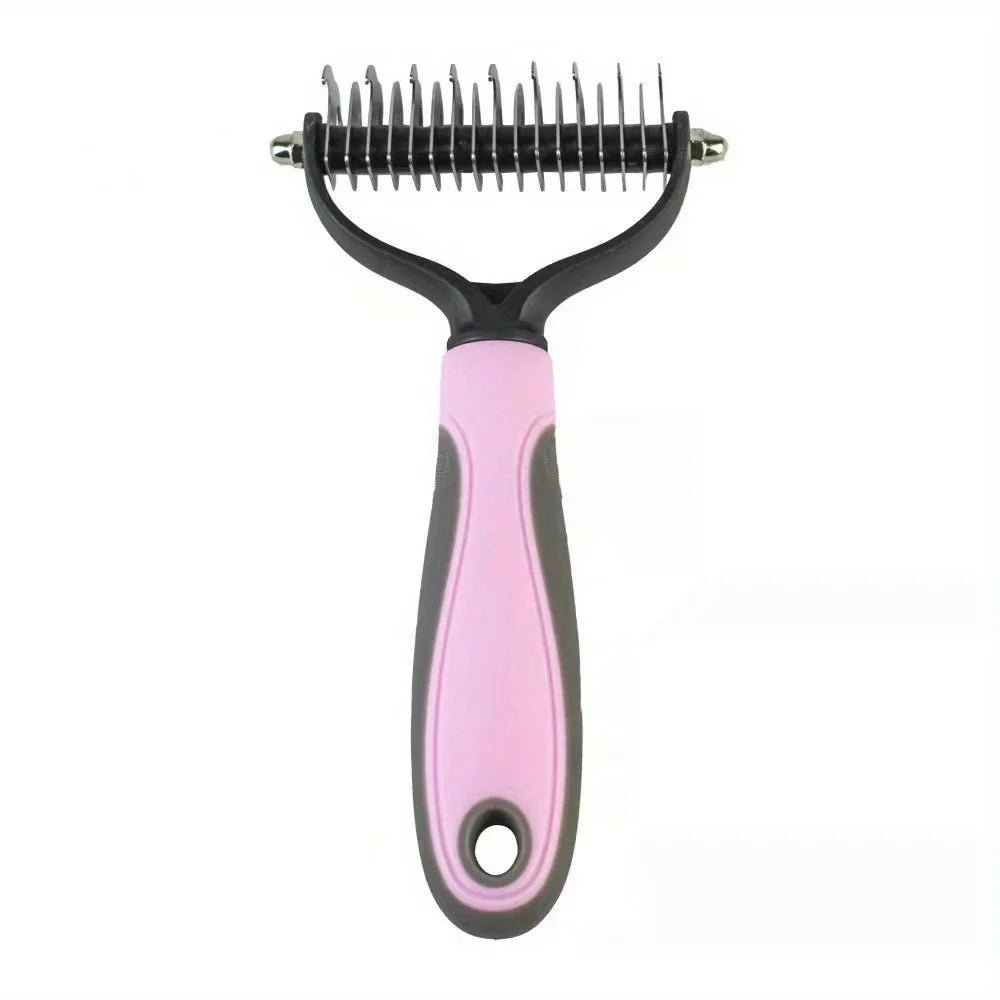 Dog Cat Hair Removal Comb Pet Long Hair Short Hair Pet Grooming Care Brush Trimming Dematting Brush Dog Pet Grooming Equipment - Furbury