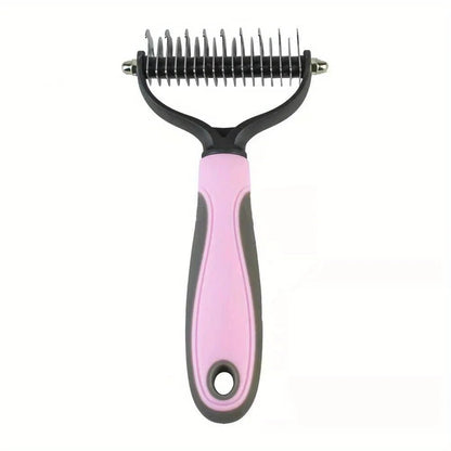 Dog Cat Hair Removal Comb Pet Long Hair Short Hair Pet Grooming Care Brush Trimming Dematting Brush Dog Pet Grooming Equipment - Furbury