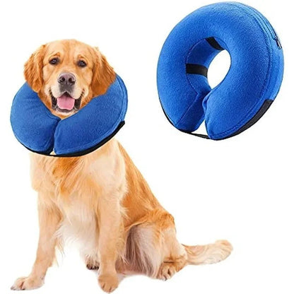 Dog Cones After Surgery, Protective Inflatable Dog Collar Pet Recovery Collar Soft Pet Cone for Small Medium or Large Dogs, Cats - Furbury