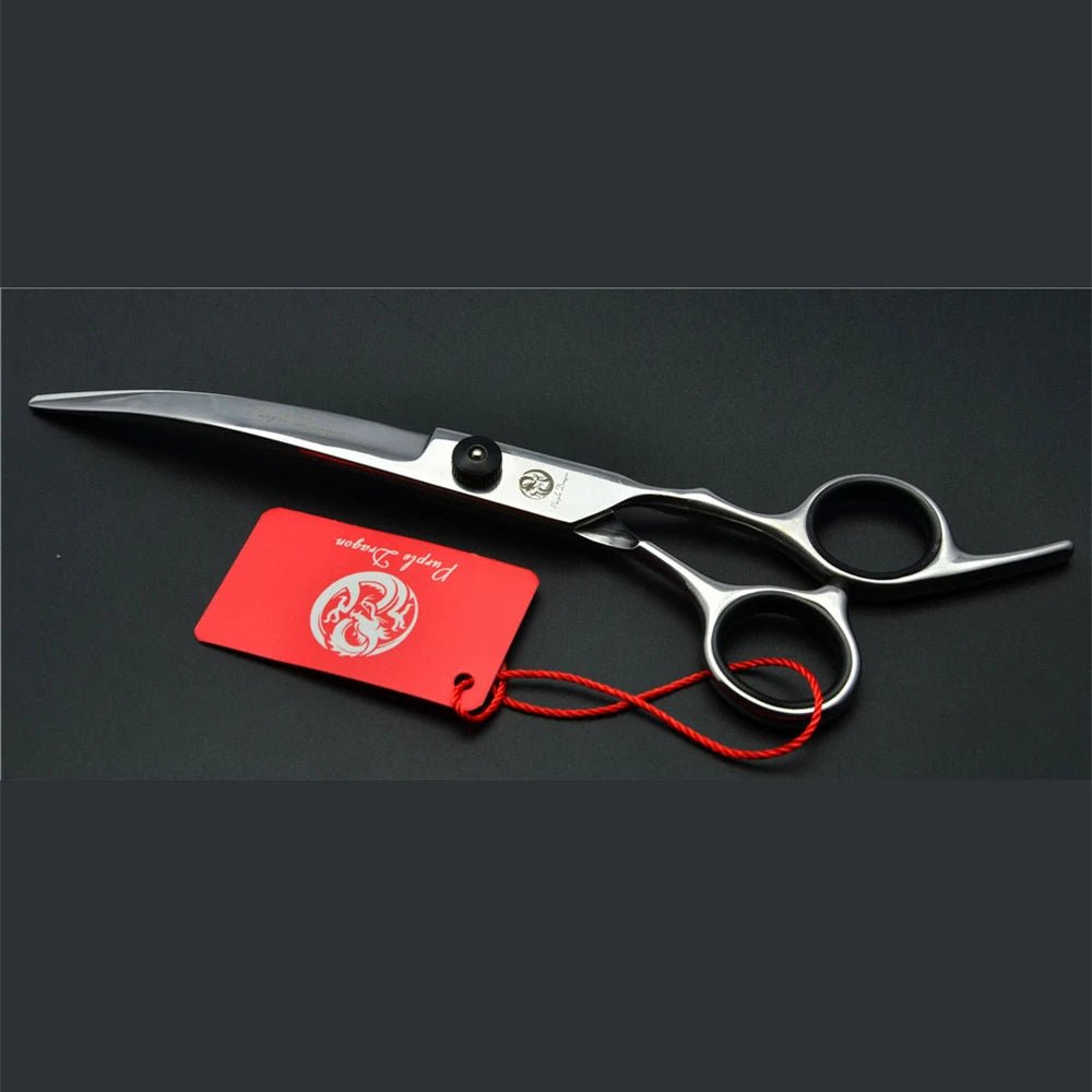 Dog Grooming Scissors 6" Japan Stainless Pet Hairdressing Scissors Cutting Scissors Thinning Shears Curved Scissors Set Z3001 - Furbury