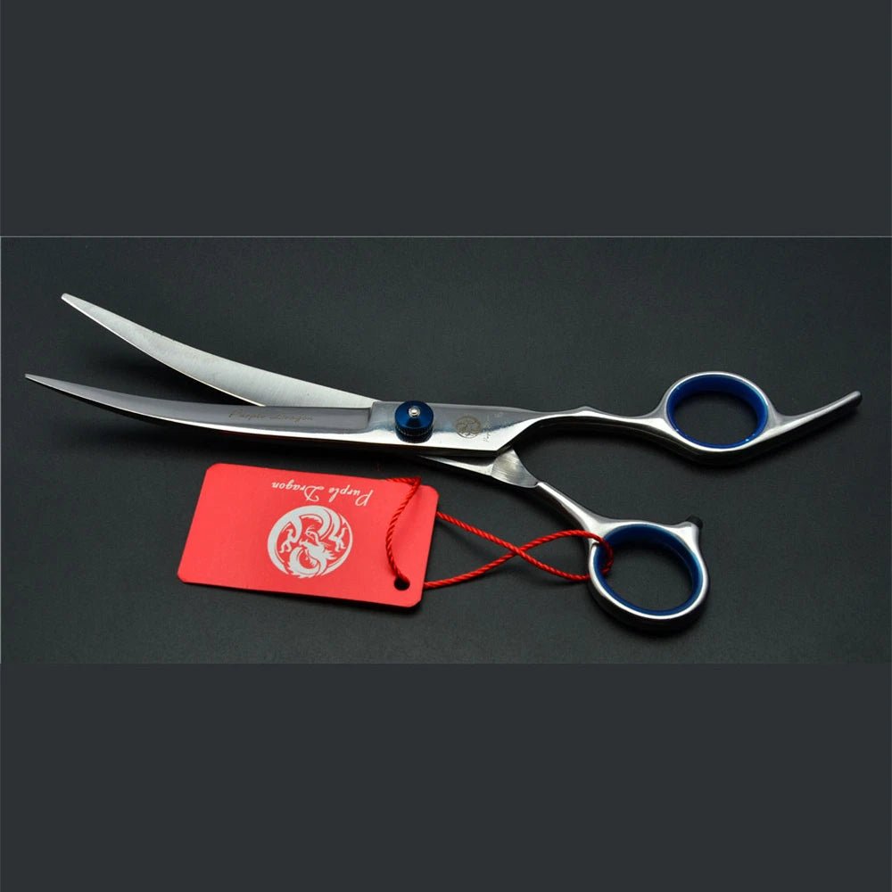 Dog Grooming Scissors 6" Japan Stainless Pet Hairdressing Scissors Cutting Scissors Thinning Shears Curved Scissors Set Z3001 - Furbury