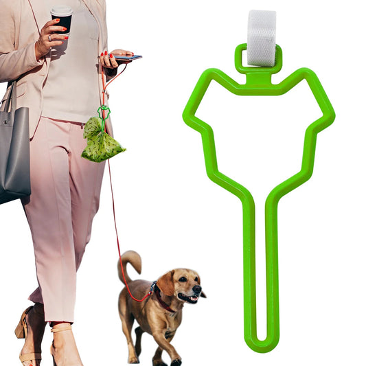 Dog Poop Bag Holder Waste Bag Carrier Dog Leash Dispenser Hands - Free Holder for Dog Poop Bags Dog Cleaning Supplies Products - Furbury