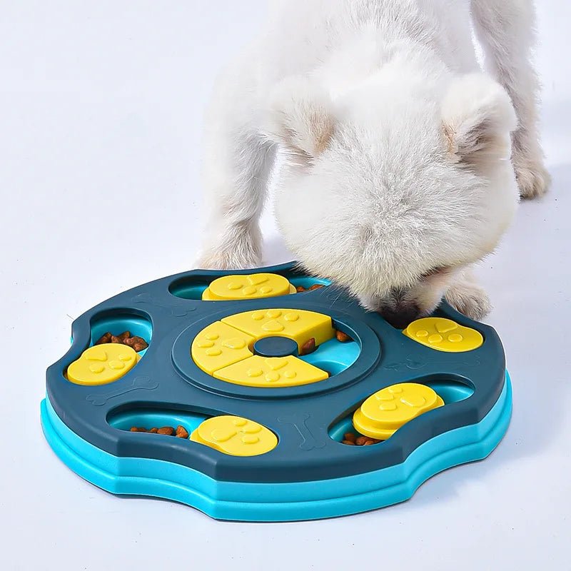 Dog Puzzle Toys Slow Feeder Interactive Increase Puppy IQ Food Dispenser Slowly Eating NonSlip Bowl Pet Cat Dogs Training Game - Furbury