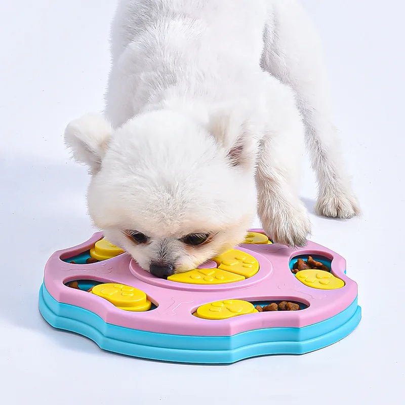 Dog Puzzle Toys Slow Feeder Interactive Increase Puppy IQ Food Dispenser Slowly Eating NonSlip Bowl Pet Cat Dogs Training Game - Furbury