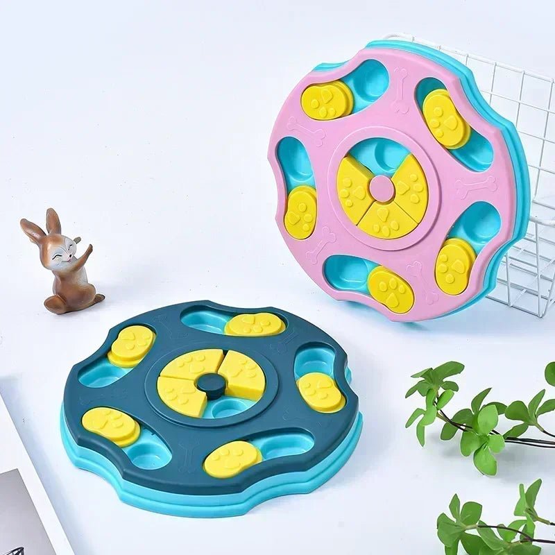 Dog Puzzle Toys Slow Feeder Interactive Increase Puppy IQ Food Dispenser Slowly Eating NonSlip Bowl Pet Cat Dogs Training Game - Furbury