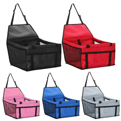 Folding Pet Dog Carrier Pad Waterproof Dog Seat Bag Basket Safe Carry House Cat Puppy Bag Dog Car Seat Pet Products - Furbury