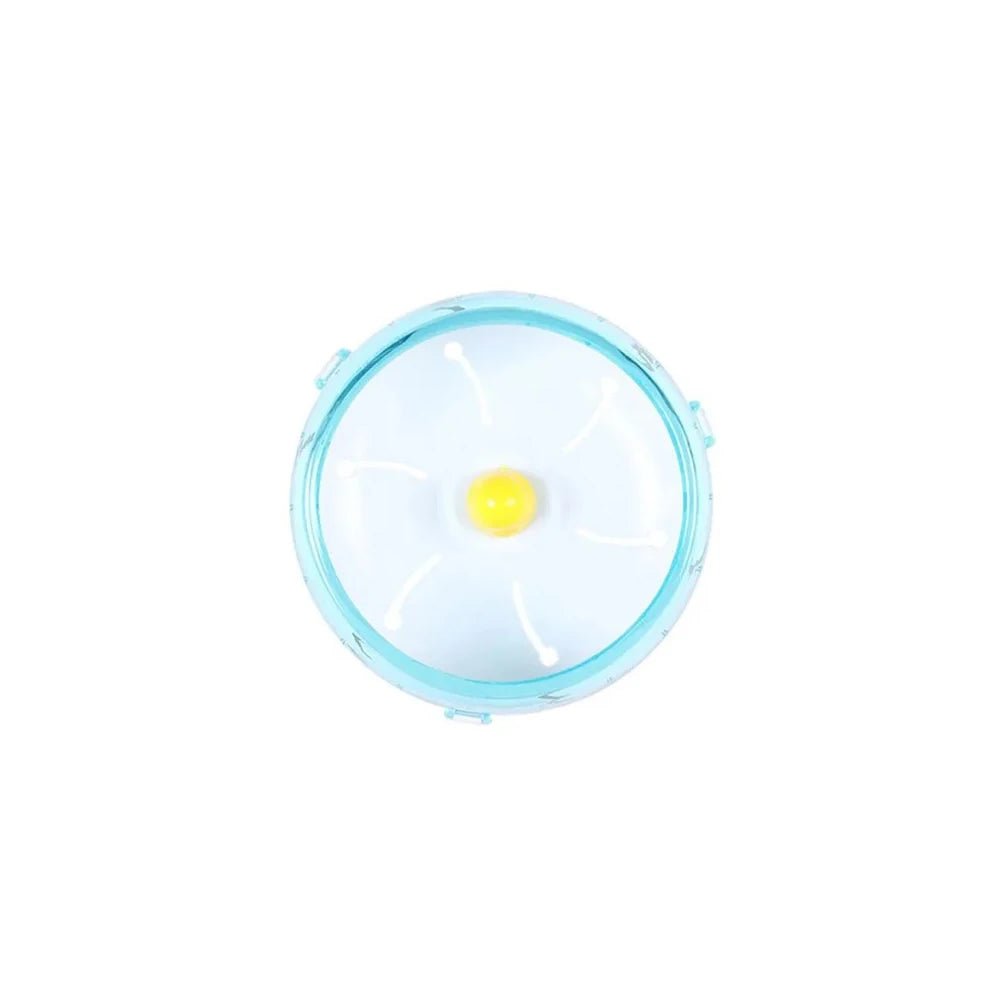 Hamster Running Disc Toy Sport Running Silent Transparent Small Pet Rotatory Jogging Wheel Wheel Toys pet Hamster Cage Supplies - Furbury