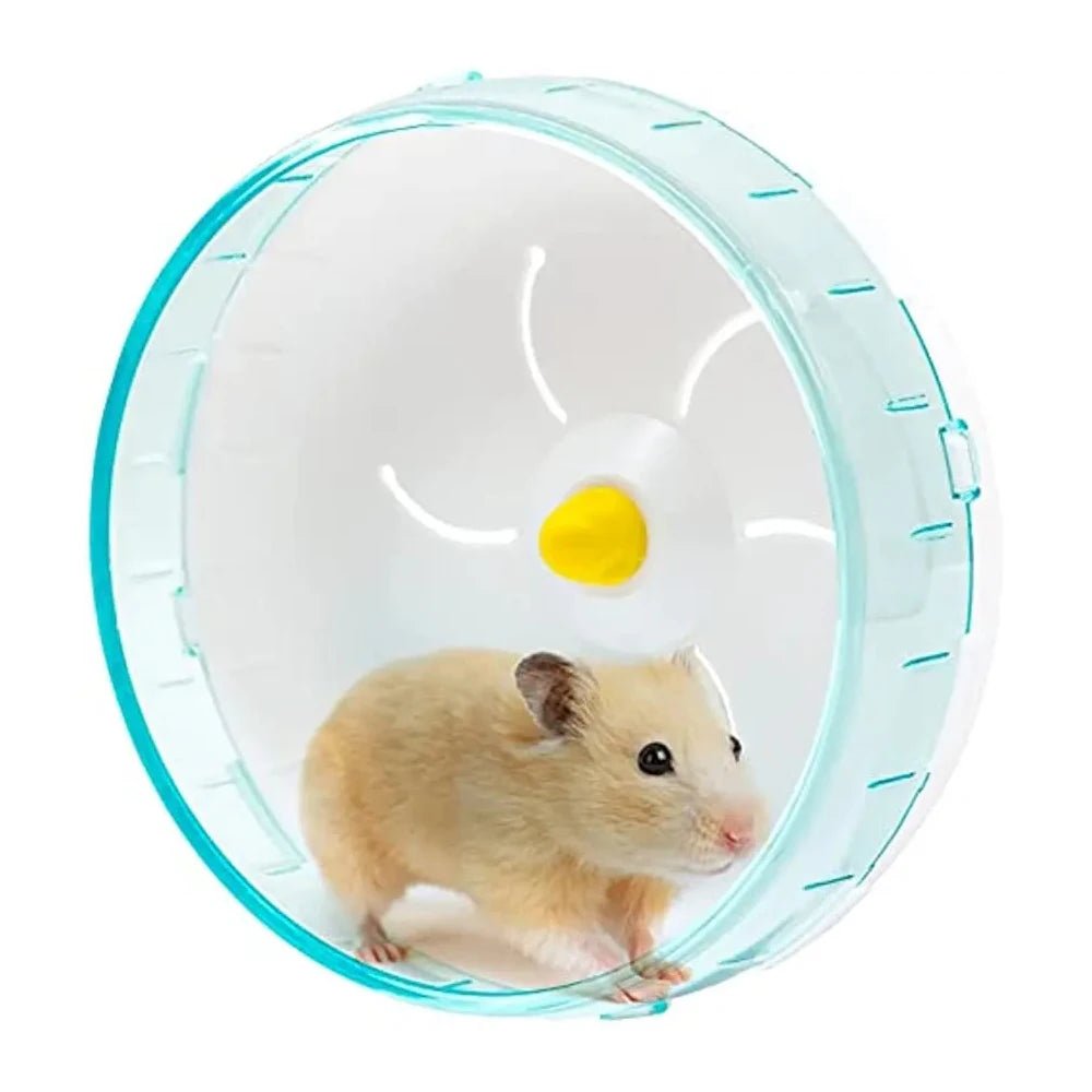 Hamster Running Disc Toy Sport Running Silent Transparent Small Pet Rotatory Jogging Wheel Wheel Toys pet Hamster Cage Supplies - Furbury