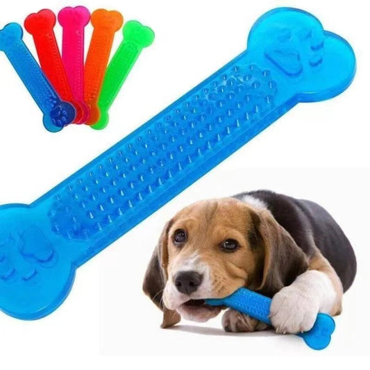 Hot Sale Pet Dog Chew Toys Rubber Bone Toy Aggressive Chewers Dog Toothbrush Doggy Puppy Dental Care For Dog Pet Accessories - Furbury