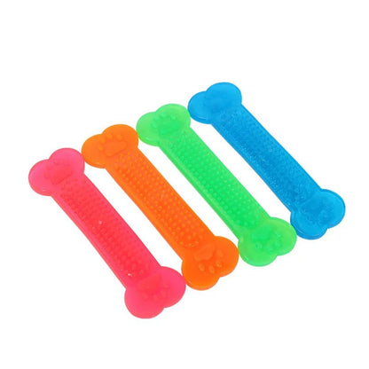 Hot Sale Pet Dog Chew Toys Rubber Bone Toy Aggressive Chewers Dog Toothbrush Doggy Puppy Dental Care For Dog Pet Accessories - Furbury