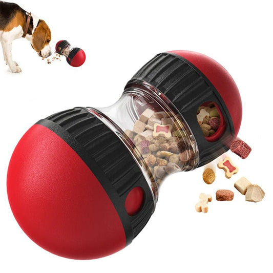 Interactive Dog Toys Puzzle Toy Ball Adjustable Food Treat Dispensing Enrichment Toys for Dogs Intelligence Rolling Ball - Furbury