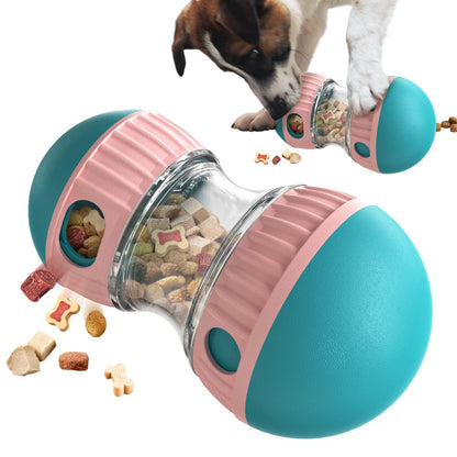 Interactive Dog Toys Puzzle Toy Ball Adjustable Food Treat Dispensing Enrichment Toys for Dogs Intelligence Rolling Ball - Furbury