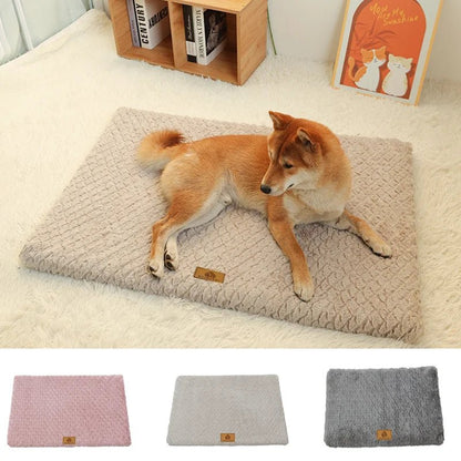 Memory Foam Pet Bed With Removable Washable Faux Fur Cover Orthopedic Waterproof Dog Bed For Crate Anti - Slip Bottom Dog Bed - Furbury