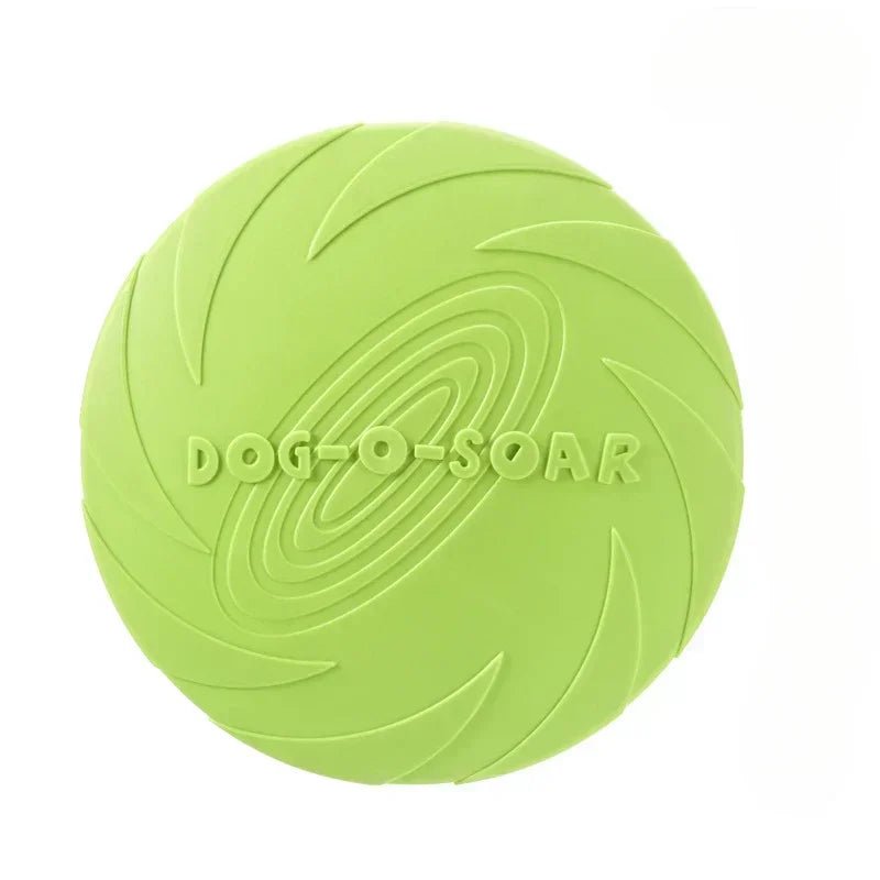 Multicolor Frisbeed Dog Toy Fashion Pet Dog Silicone Game Flying Discs Trainning Interactive Toys Pet Supplies Flying Disc - Furbury