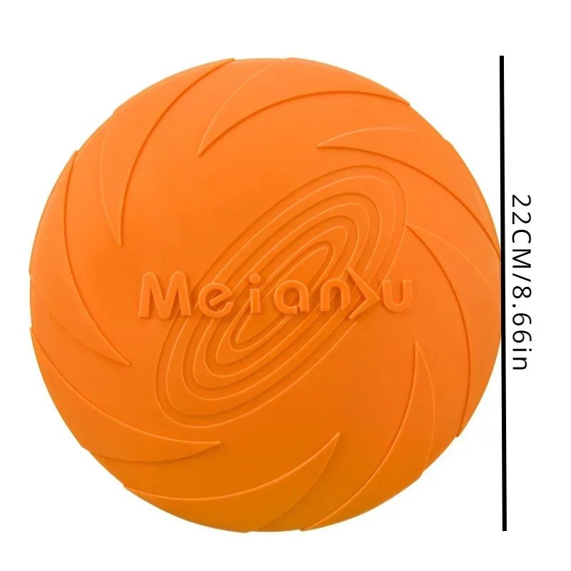 Multicolor Frisbeed Dog Toy Fashion Pet Dog Silicone Game Flying Discs Trainning Interactive Toys Pet Supplies Flying Disc - Furbury