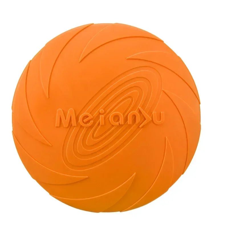 Multicolor Frisbeed Dog Toy Fashion Pet Dog Silicone Game Flying Discs Trainning Interactive Toys Pet Supplies Flying Disc - Furbury