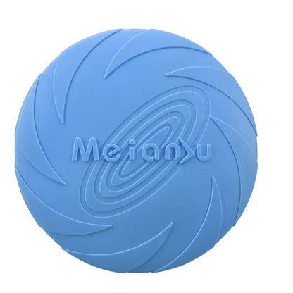 Multicolor Frisbeed Dog Toy Fashion Pet Dog Silicone Game Flying Discs Trainning Interactive Toys Pet Supplies Flying Disc - Furbury