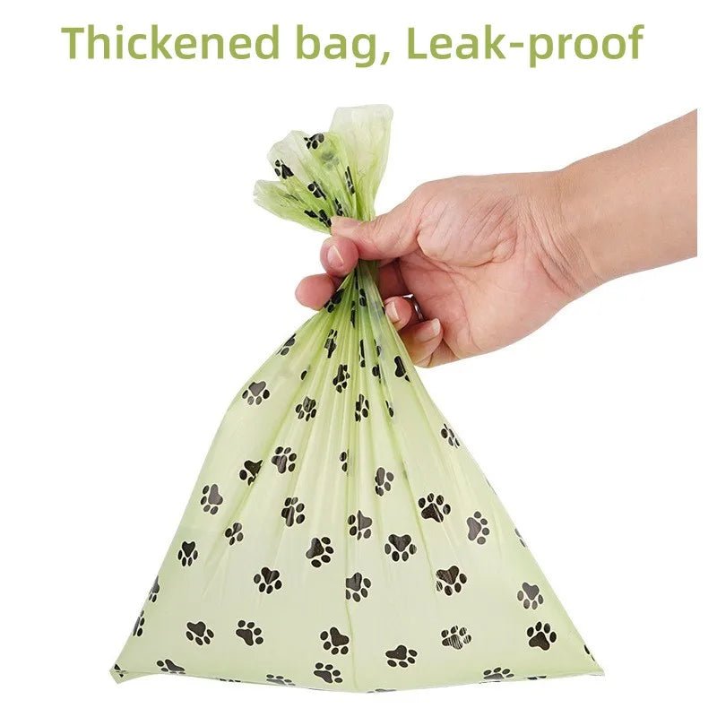 New Pet Biodegradable Trash Bag Dog Poop Bags Bulk Biobase Scented Poo Bag Degradable Cat Waste Bags Dog Poop Dispenser Gifts - Furbury