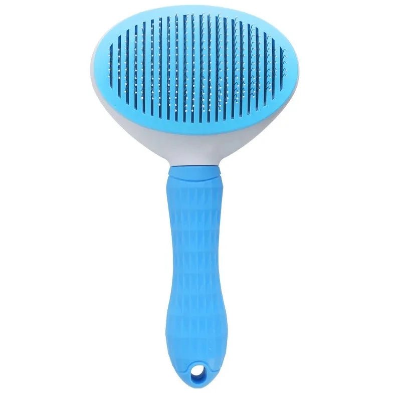 Pet Cat Hair Brush Dog Comb Grooming And Care Cat Brush Stainless Steel Comb For Long Hair Dog Cleaning Pets Cat Dog Accessories - Furbury