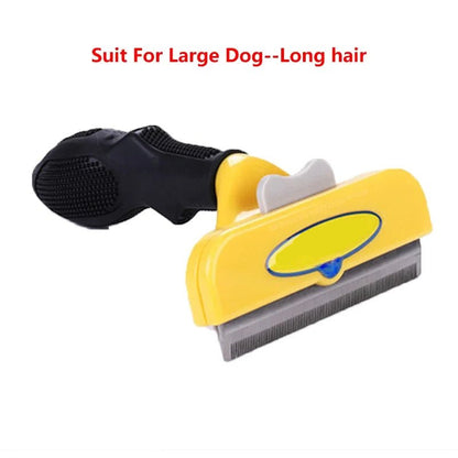 Pet Cat Hair Removal Combs Pet Grooming Brush Dogs Cats Hair Shedding Massage Combs Cat Hair Remover Cleaning Grooming Cat Brush - Furbury