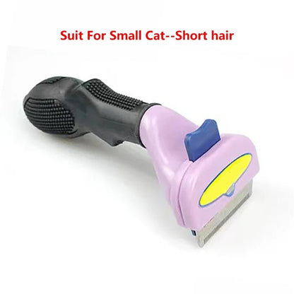 Pet Cat Hair Removal Combs Pet Grooming Brush Dogs Cats Hair Shedding Massage Combs Cat Hair Remover Cleaning Grooming Cat Brush - Furbury