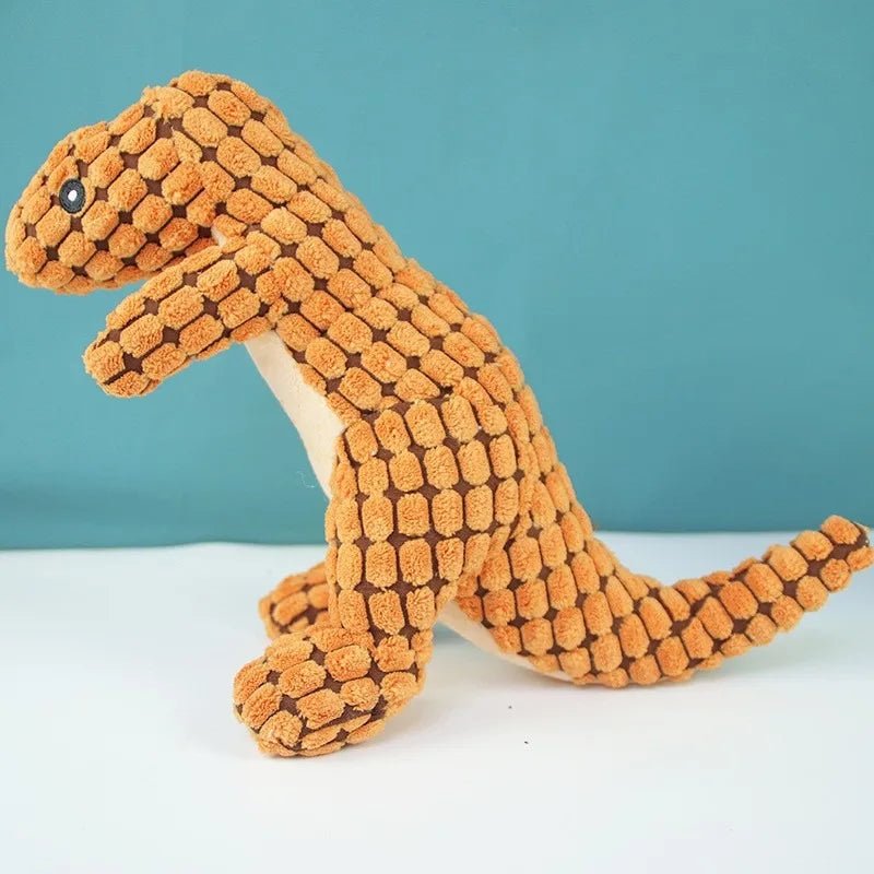 Pet Chew Toys Interactive Cartoon Animal Plush Alligator Shape Dog Sound Toy Gnawing Grinding Teeth Training Supplies - Furbury