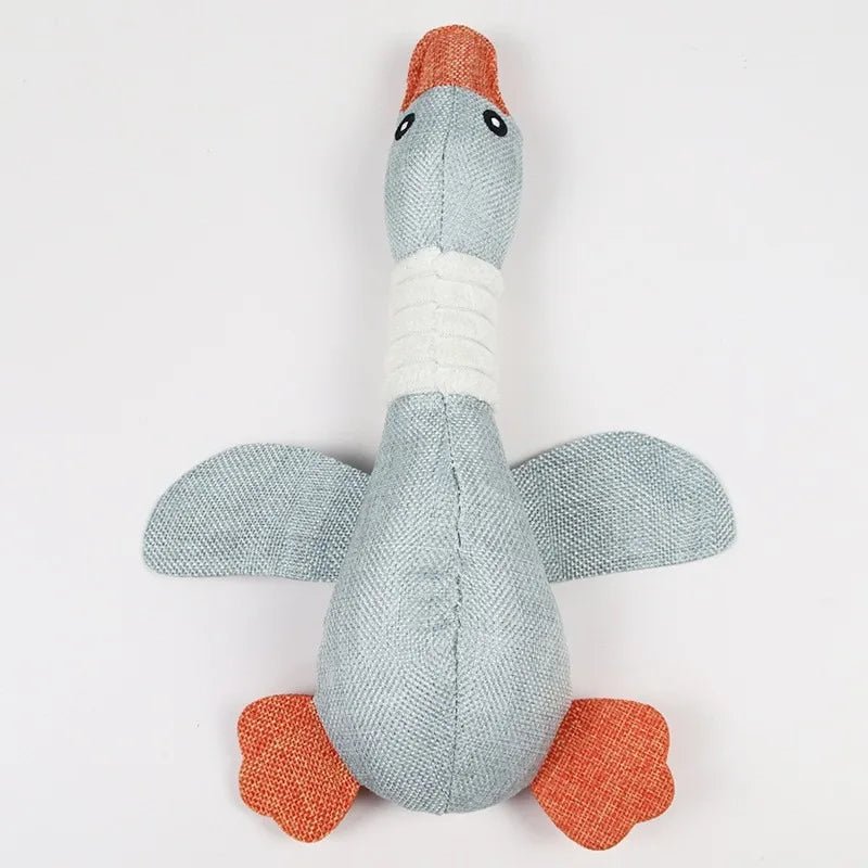 Pet Chew Toys Interactive Cartoon Animal Plush Alligator Shape Dog Sound Toy Gnawing Grinding Teeth Training Supplies - Furbury