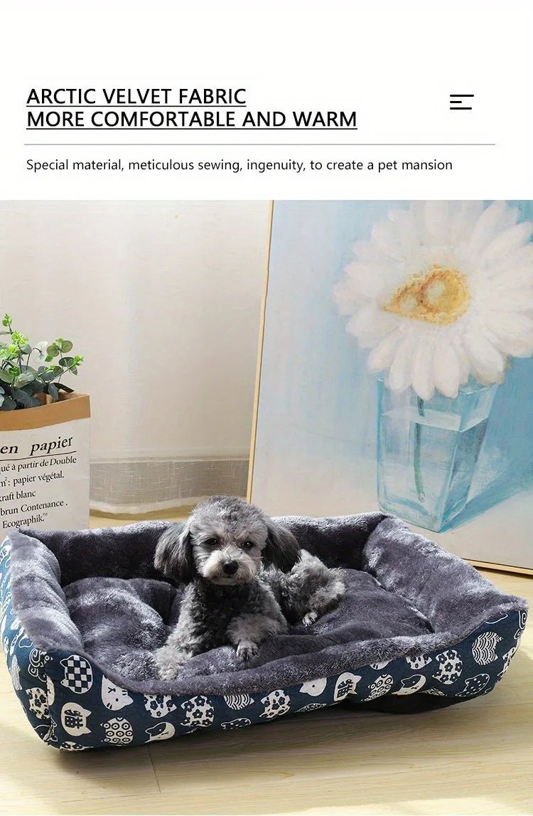 Pet Dog Bed Sofa Mats Pet Products Coussin Chien Animals Accessories Dogs Basket Supplies For Large Medium Small House Cat Bed - Furbury