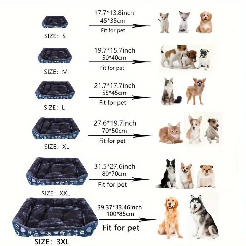 Pet Dog Bed Sofa Mats Pet Products Coussin Chien Animals Accessories Dogs Basket Supplies For Large Medium Small House Cat Bed - Furbury