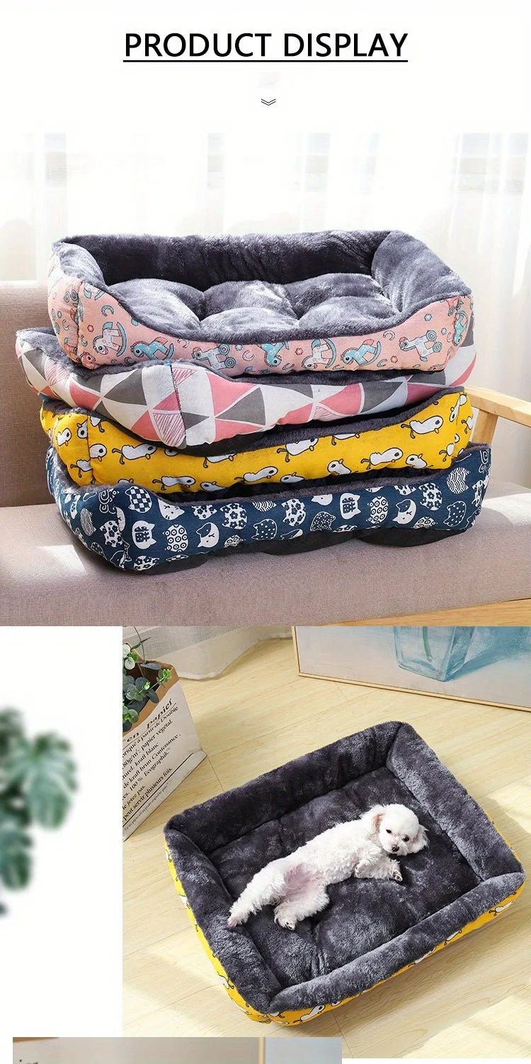 Pet Dog Bed Sofa Mats Pet Products Coussin Chien Animals Accessories Dogs Basket Supplies For Large Medium Small House Cat Bed - Furbury