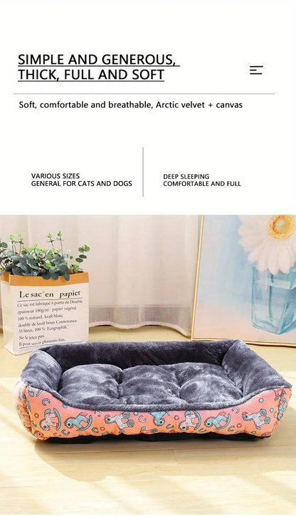 Pet Dog Bed Sofa Mats Pet Products Coussin Chien Animals Accessories Dogs Basket Supplies For Large Medium Small House Cat Bed - Furbury